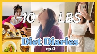 🏃 HEALTHY EVERYDAY TIPS TO LOSE 10 POUNDS: DIET DIARIES EP0 | Crystall Cho