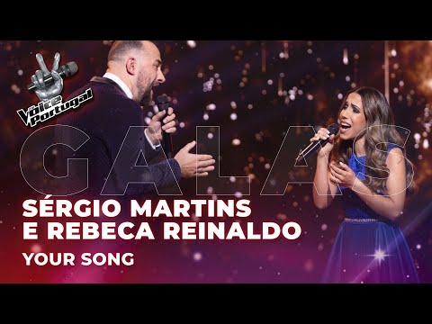 Sérgio Martins e Rebeca Reinaldo - "Your Song" | Gala de Fim de Ano | The Voice Portugal
