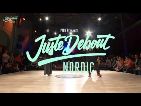 Juste Debout Nordic 2018 - Final Junior Dance tour - Jojo VS Norah (Winner)