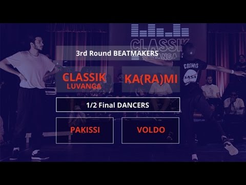 Beatdance Contest 2017 GENEVA - 1/2 final Battle - (Pakissi vs Voldo - Classik Luvanga vs Ka(ra)mi)