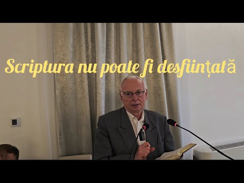 4.   ,, Scriptura nu poate fi desființată - ,, Fr.  Cornel Brie - 2025 10 12  -  Iapa