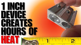 Heat Your Home By Using This ONE INCH Device | No Electric Needed