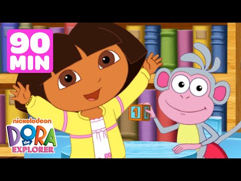 Learn Español with Dora! 💗 90 Minutes of Dora the Explorer! | Dora & Friends