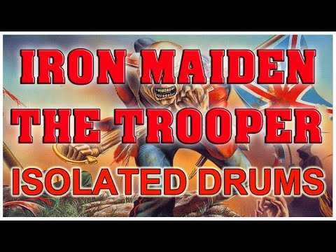 Nicko McBrain - The Trooper - #isolateddrums #ironmaiden #thetrooper