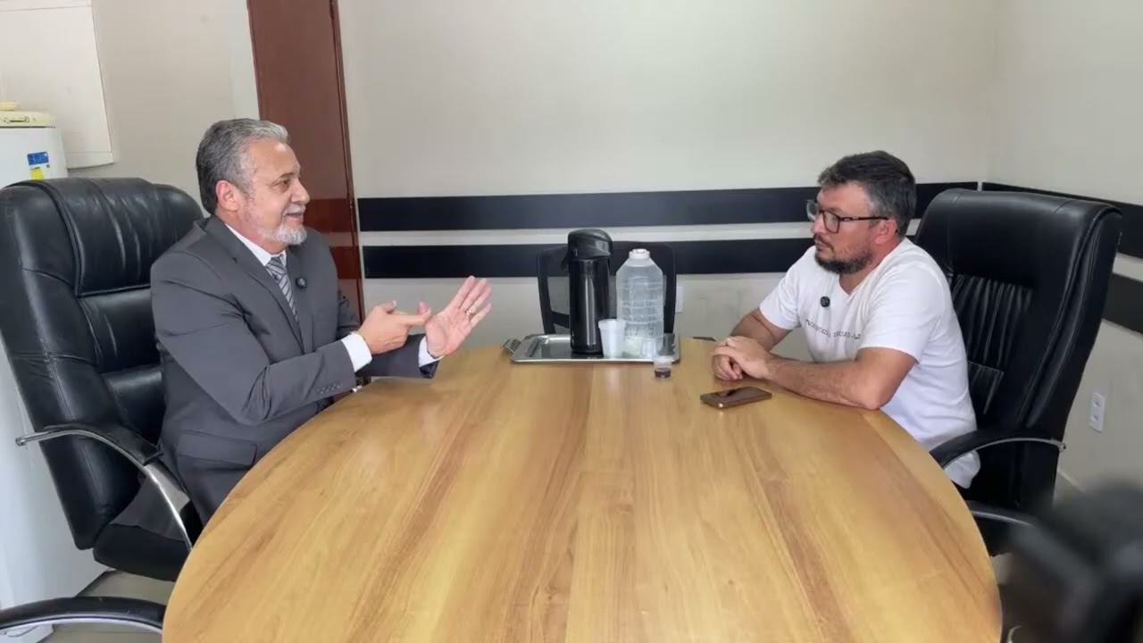 Entrevista ao vivo com vereador Célio Marciel (horizontal)