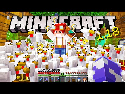 ENTÃO EU COLOQUEI 5000 GALINHAS NA CASA DO MEU AMIGO... (trollagem) - Minecraft Irmandade 2 - 11
