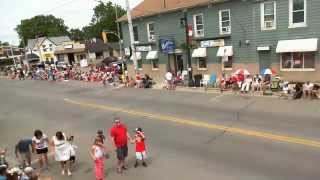 preview picture of video 'Canada Day Parade in Port Dover 2014'