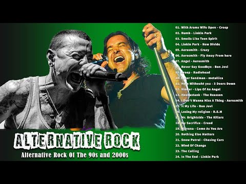 Alternative Rock Songs Compilation   Top 50 Rock Alternative Songs Playlist 90s 2000 Collection