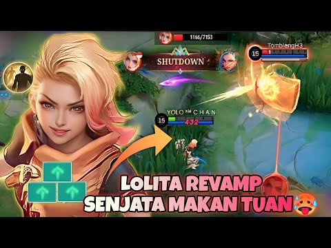 Senjata Makan Tuan! Lawan Lolita Revamp Sampai Late Game, Ngeri | Ixia Best Build 2023 | Ixia Mlbb