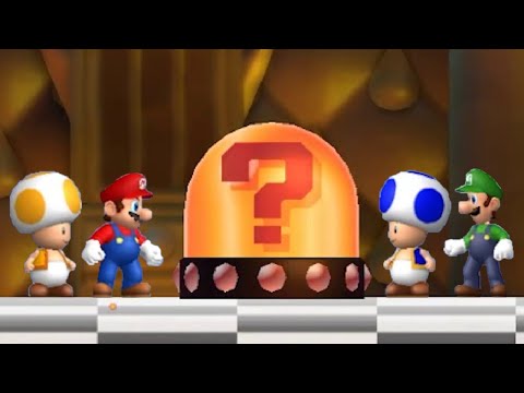 Newer Super Mario Bros Wii 100% Walkthrough - World 8 - Koopa Planet & Koopa Core (4K HD)