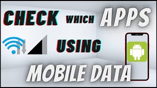 Download the video "How To Check Which Apps is Using Mobile Data in Background On Android"