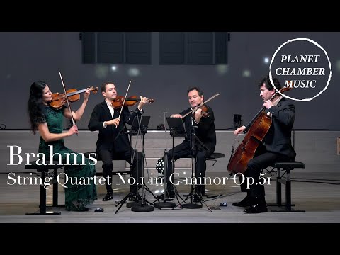 PLANET CHAMBER MUSIC – Johannes Brahms: String Quartet No.1 in C minor Op.51 / Belcea Quartet