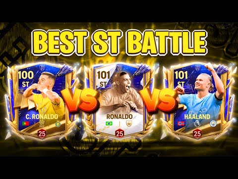 COMPARING TOP 3 H2H ST || CR7 VS R9 VS HAALAND IN FC MOBILE