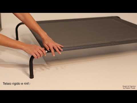 Lit surélevé pour chiens et chats Brandina Relax 130 x 90 x 20 cm - Image 3