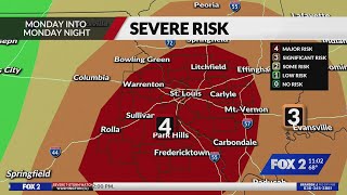 St. Louis Severe Weather Forecast Update