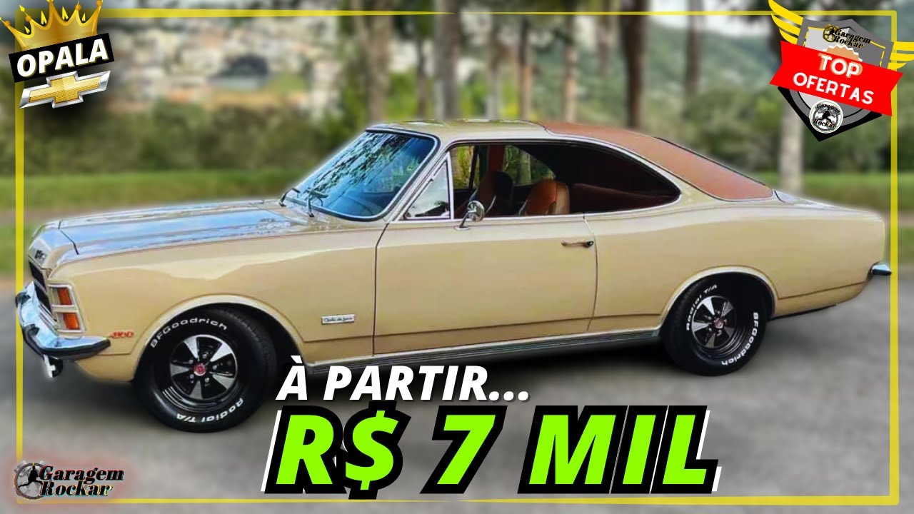 CLÁSSICO CHEVROLET OPALA A VENDA e BARATO [À PARTIR DE 7 MIL] Top Ofertas Rockar #opala #carroantigo