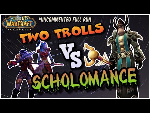 2 Man Scholomance - Is It Possible???  | Warrior/Shaman | World of Warcraft Classic