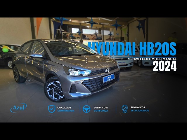 Vídeo HYUNDAI HB20S 1.0 12V FLEX LIMITED MANUAL