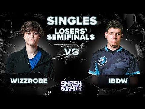 Wizzrobe vs iBDW - Losers' Semifinals: Melee Singles - Smash Summit 8 | Captain Falcon vs Fox