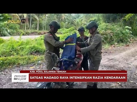 PRESISI UPDATE: SATGAS MADAGO RAYA INTENSIFKAN RAZIA KENDARAAN PASCA LEBARAN DI POSO 09/04/25 20.00