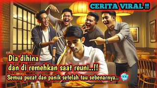 Download lagu CERITA VIRAL‼️ DIA diremehkan saat reuni. Semua terdiam malu setelah tau sebenarnya.. 😱 mp3