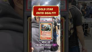 Can we close this Gold Star Entei deal at the table?!⭐️🤝 #pokemon #pokemonchannel #pokemonshorts