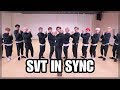 SEVENTEEN BEING 100 IN SYNC