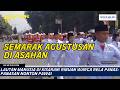 Lautan Manusia di Kisaran! Ribuan Warga Rela Panas-Panasan Nonton Pawai