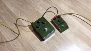 Video thumbnail for Big Muff green russian vs Soviet Tank | Formula B by Formula B pedals