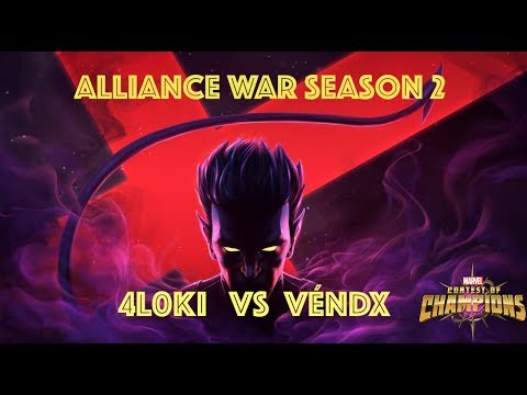 Alliance War S2 | MCOC - 4L0ki vs VENDX - Got any more of them... souls?!?