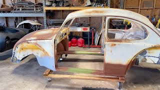 1965 VW Beetle Restoration - We're Getting There! =)