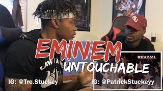 Eminem - Untouchable (Audio) - REACTION