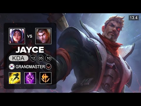 BRO Morgan Jayce vs Irelia Top - KR Challenger - Patch 13.4 Season 13
