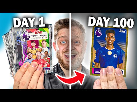 Ich habe Stickerpäckchen geöffnet, bis ich einen nummerierten Parallelsticker gefunden habe! (Top...