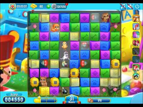 Pet Rescue Saga Level 2883 - NO BOOSTERS | SKILLGAMING ✔️