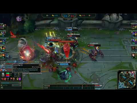 Ryze's E kills Tryndamere in his ult First time