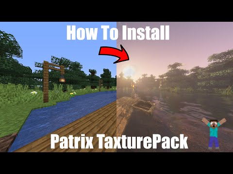 (Updated 2021) How to Install Patrix Minecraft Texture Pack - New Update 32 - Minecraft 1.19.2+