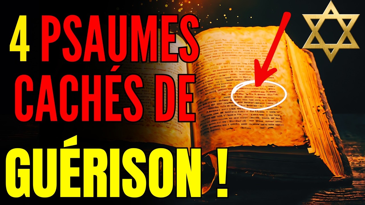 4 PSAUMES pour la SANTÉ | Prière de GUÉRISON Psaumes Puissants de Guérison : Prière pour la Santé !