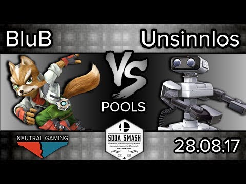 Soda Smash II - NG | BluB (Fox) vs Unsinnlos (Rob) - Pools