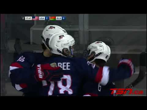 2018 U18 Men's Worlds | U.S. Tops Belarus, 8-0