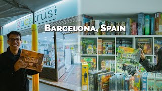 Visiting a Board Game Store in Spain!