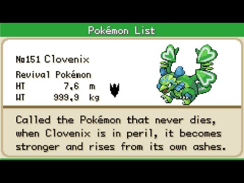 Pokemon Clover 1.3 - Complete Pokedex!