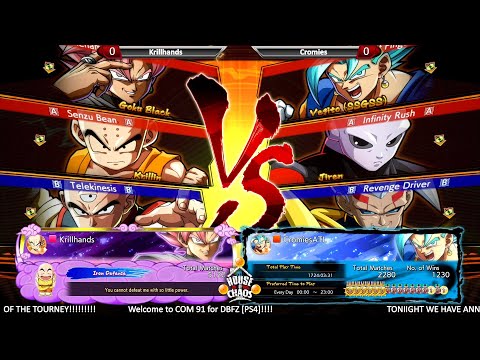 DBFZ | COM 91 | KrillHands vs Cromies | This set was FIRE!!!!