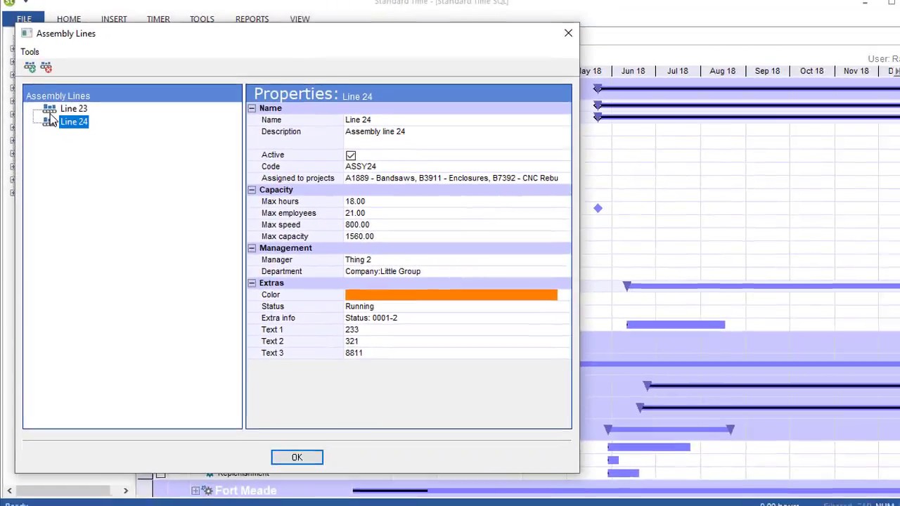 Assembly Line Project Allocation and Scheduling