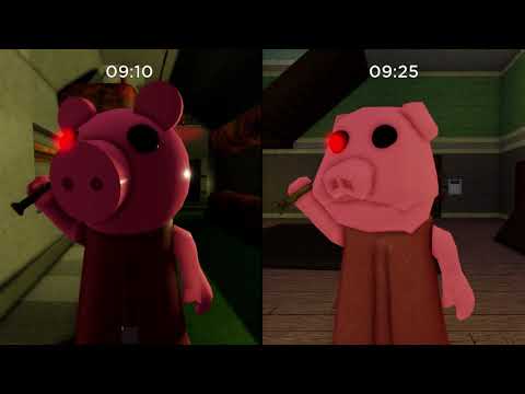 Roblox Piggy PIGGY VS GURTY JUMPSCARES! Roblox Piggy