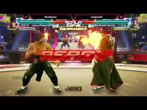 Battle of The Gods - Codybanks8 vs BloodDemon