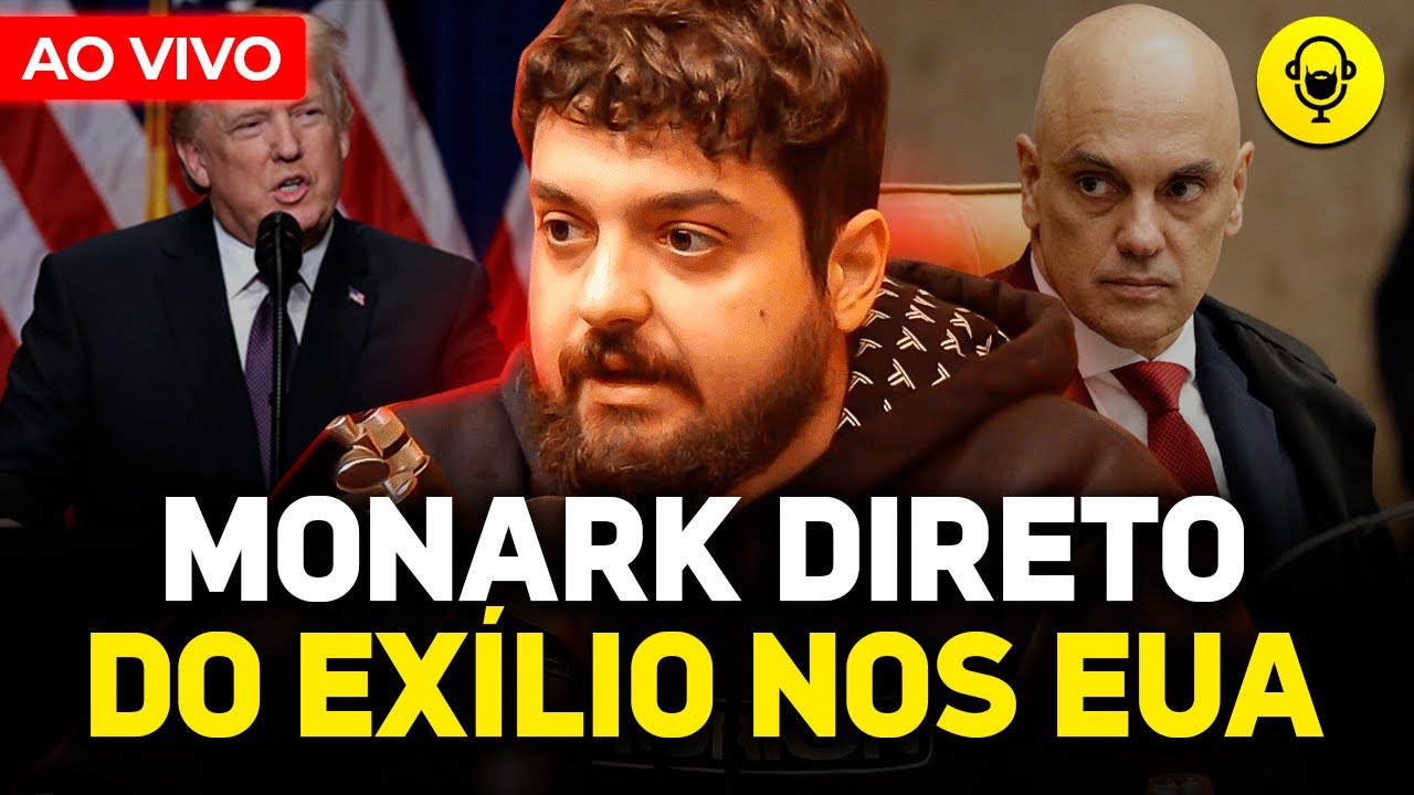 MONARK: A vida de um EXILADO POLÍTICO nos EUA (Monark, Kogos, Adrilles e Chief)