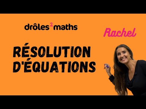 Replay Cours 4ème - Résolution d'équations