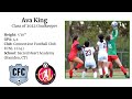 Ava King Goalkeeper Sacred Heart Academy Distribution Fall 2020