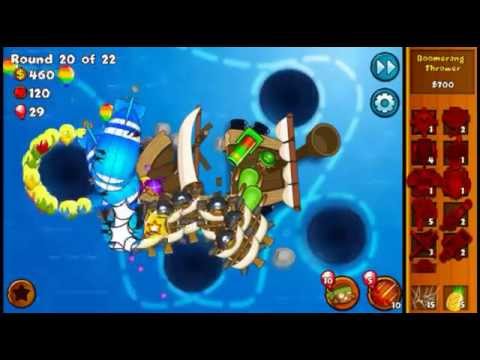 Bloons Monkey City Mobile - Shipwreck Special Mission!